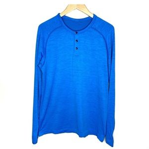 Men’s Lululemon Metal Vent Tech Long Sleeve Henley